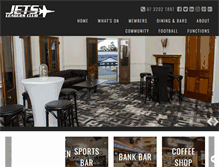 Tablet Screenshot of leagues.ipswichjets.com.au