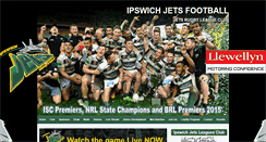 Desktop Screenshot of football.ipswichjets.com.au